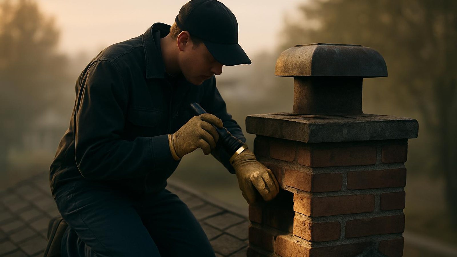 Practical chimney sweep & inspection in Chestnut Hill
